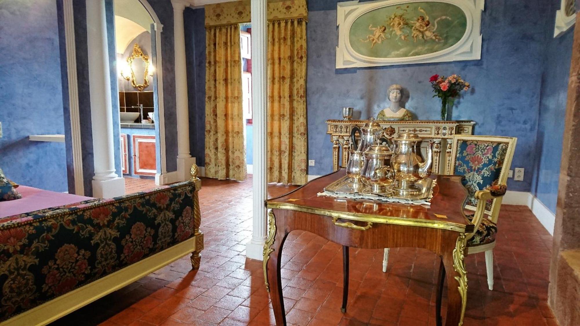 Chateau La Servayrie - Chambre D'Hotes Marcillac-Vallon Kamer foto